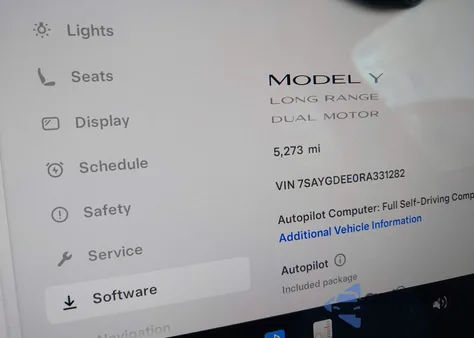 2024 Tesla Model Y Long Range Dual Motor All-Wheel Drive from USA, damaged, VIN 7SAYGDEE0RA331282